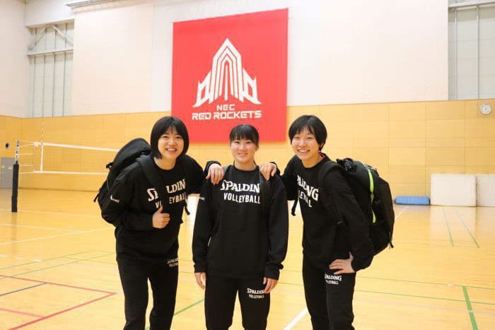 バレーボールV.LEAGUE DIVISION1 WOMEN(V1女子)所属「NECレッド