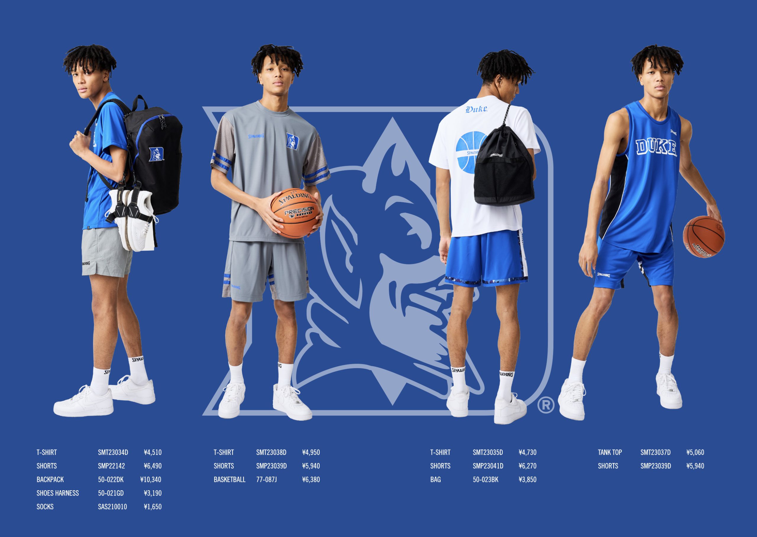 SPALDING 2023Spring/Summerコレクションより 新アパレル SPALDING 2023Spring/Summerコレクションより 新アパレル