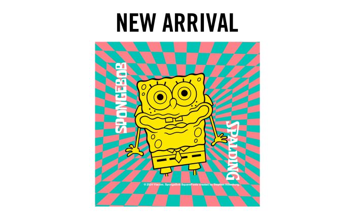 Spalding x spogebob banner