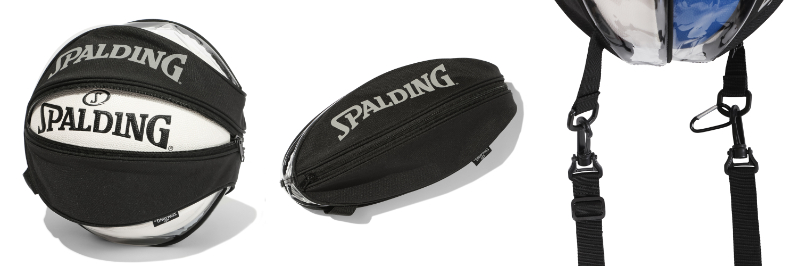 SPALDINGクリアボールバッグ_機能